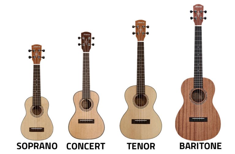 Kinds of Ukuleles
